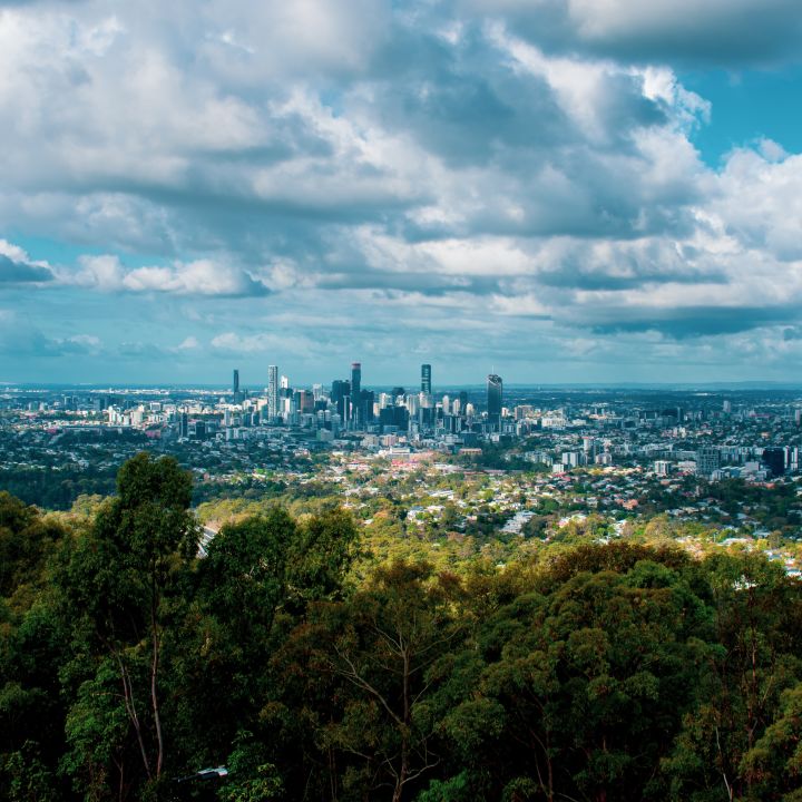 Far away image of Brisbane City