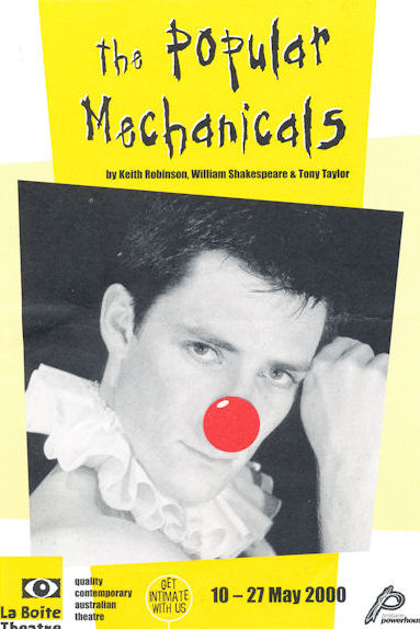 Andrew Buchanan in The Popular Mechanicals, 2000. Image by Grant Heaton.