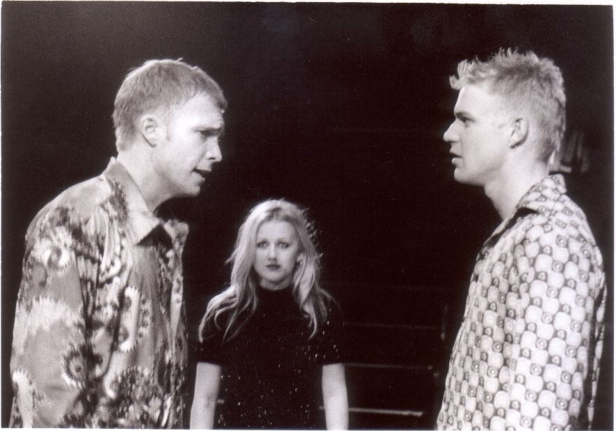X-Stacy by Margery Forde directed by Sue Rider with Philip Cameron-Smith, Leah Pappin & Matthew Passmore,1998.
