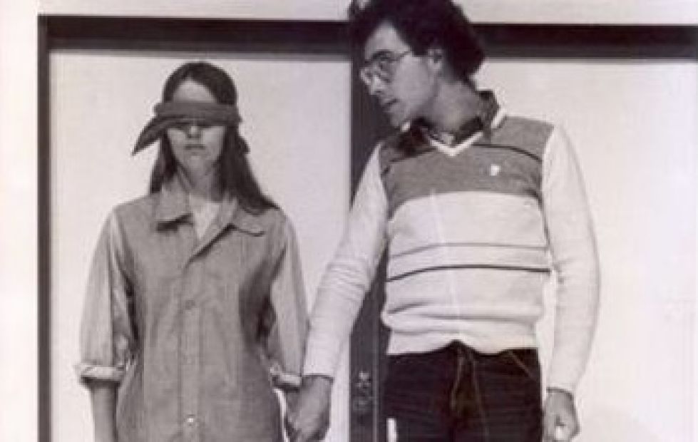Ingrid Mason & Eugene Gilfedder in Vocations, 1983.