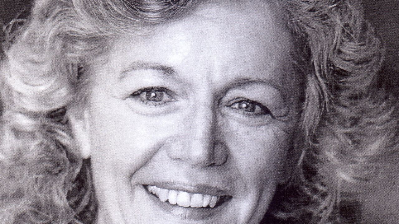 Jennifer Blocksidge, La Boite Honorary Theatre Director 1969-1975 & Council President 1976-1978 and 1981. Photo 1976.