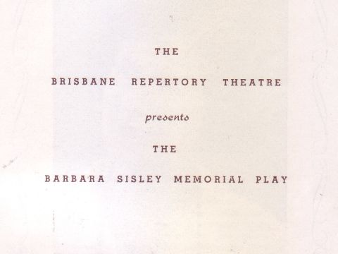 All My Sons was the Barbara Sisley Memorial Play for 1954