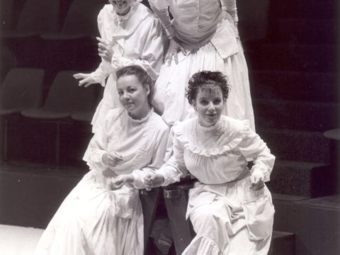The Matilda Women written and directed by Sue Rider, 1989. 
Top row: Leanne Foley, Sharonlee Martin
Bottom row: Sue Dwyer, Christen O'Leary