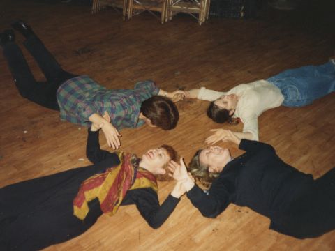Bottom row: Margi Brown Ash, Karen Crone. Top row: , Sue Rider (director), Ingrid Mason, 1994