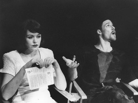Caroline Kennison (Ophelia) and Andrew Buchanan (Hamlet), 1995.