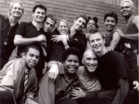 Romeo & Juliet cast & crew members. Directed by Sue Rider, 1999.