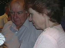 Graeme Johnston & Gillian Tye at the Final Bow, 2003.