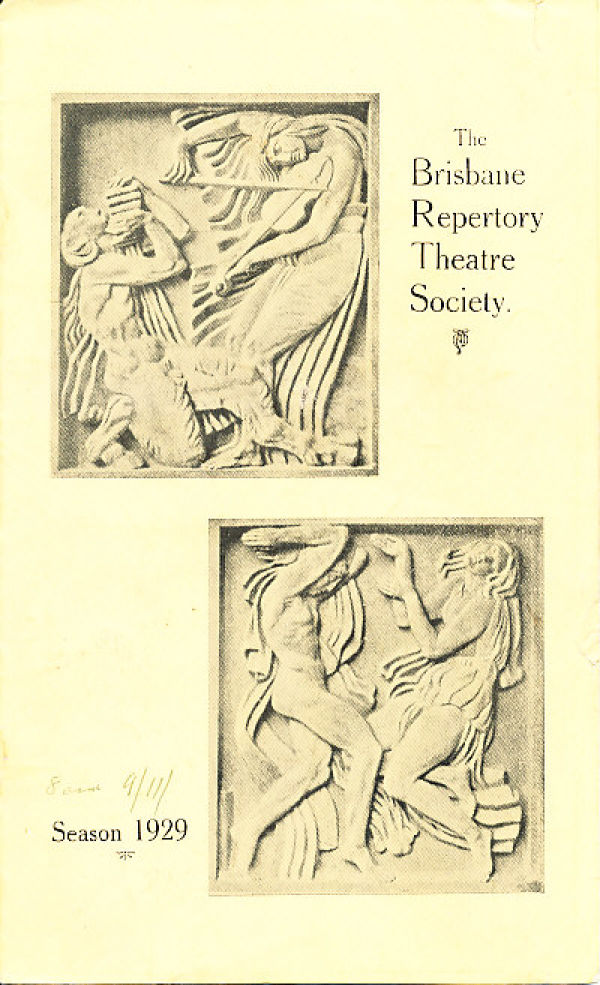 This program cover featured between 1929 and 1932