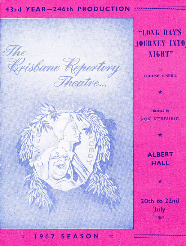 1967 program - the last time the comedy/tragedy mask was used.