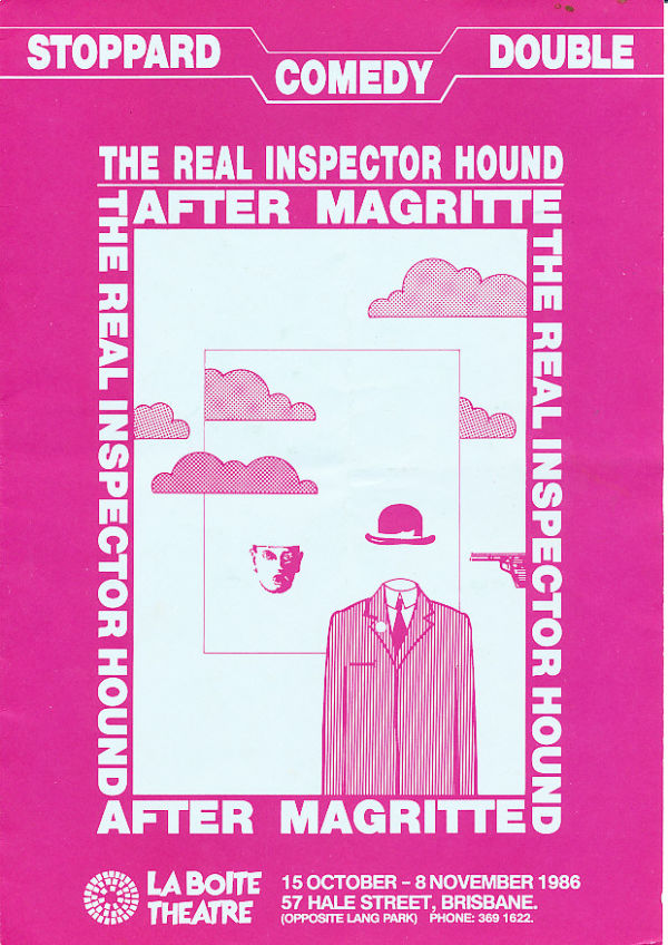 After Magritte & The Real Inspector Hound