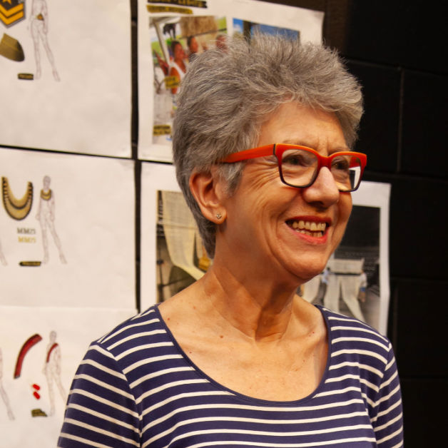 Sue Rider during Macbeth Rehearsals. Photo by Jacqueline Bawtree