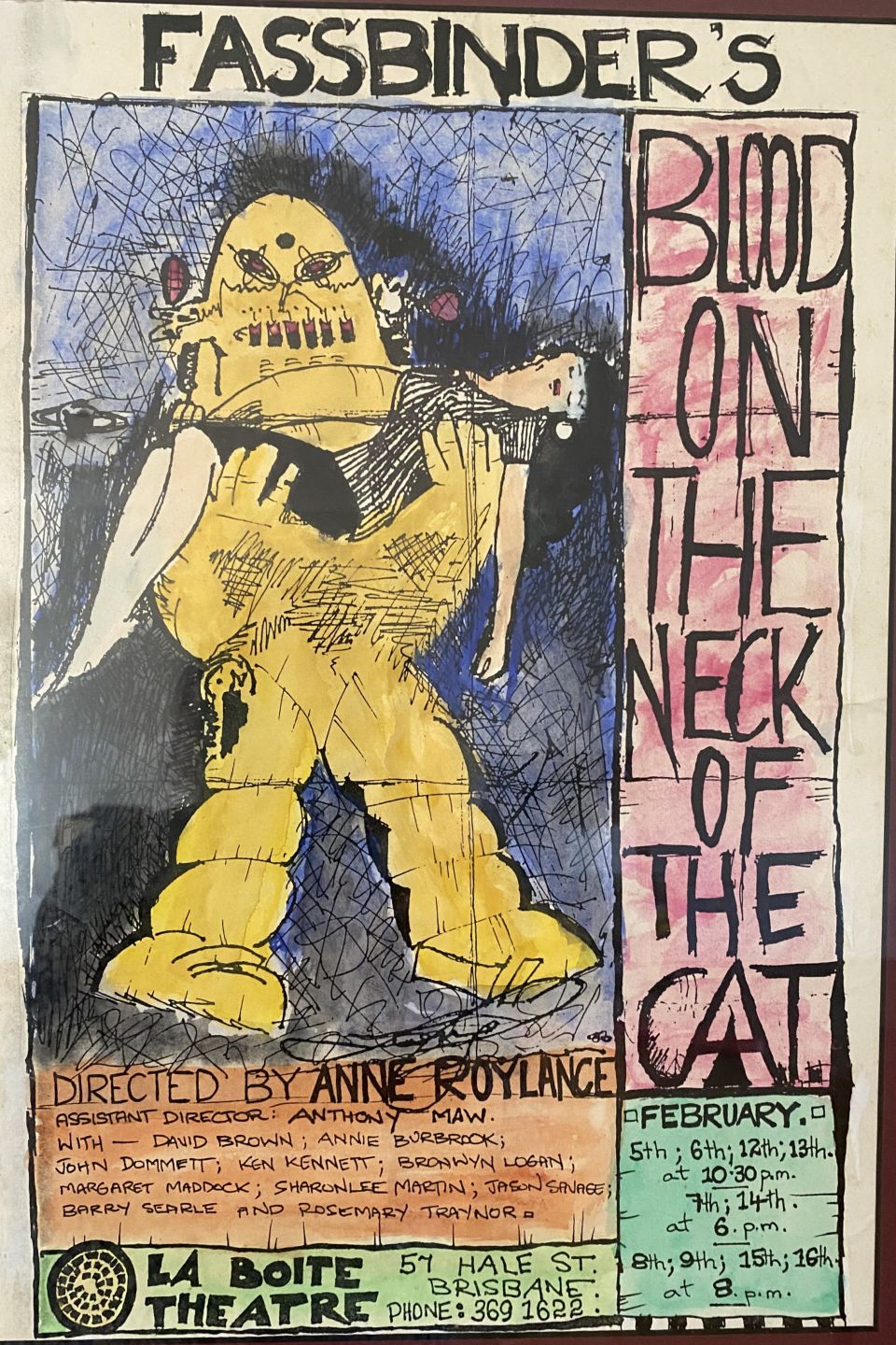 Blood on the Neck of the Cat
